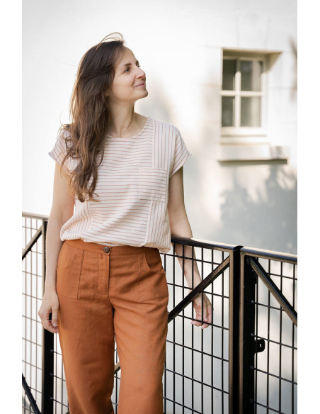 Modello di pantaloni Dulce - Anna Rose patterns