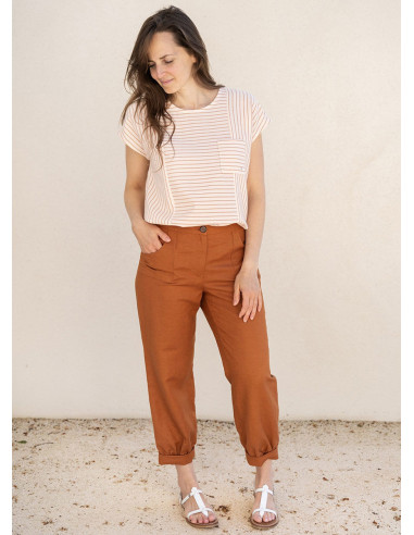 Modello di pantaloni Dulce - Anna Rose patterns