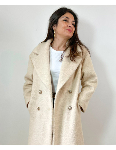 Modello di cappotto Lana - Clématisse Pattern