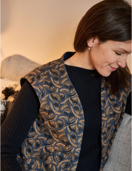 Modello di gilet o giacca Berger - Atelier Scämmit