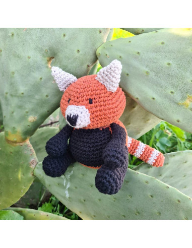 Kit per uncinetto - Ling il panda rosso