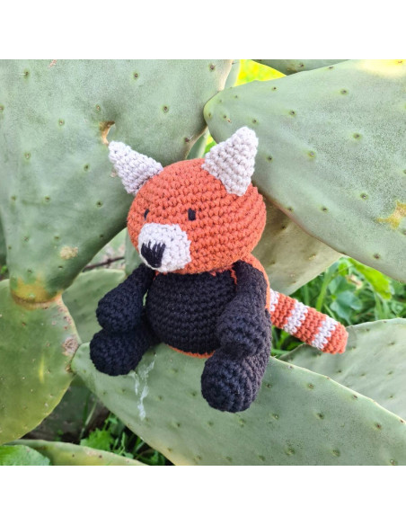Kit per uncinetto - Ling il panda rosso