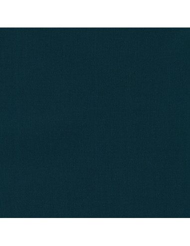Tessuto cotone tinta unita patchwork Kona - Navy
