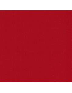 Tessuto cotone tinta unita patchwork Kona - Rosso Ricco
