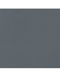 Tessuto cotone tinta unita patchwork Kona - Steel