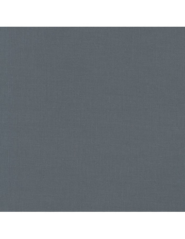 Tessuto cotone tinta unita patchwork Kona - Steel