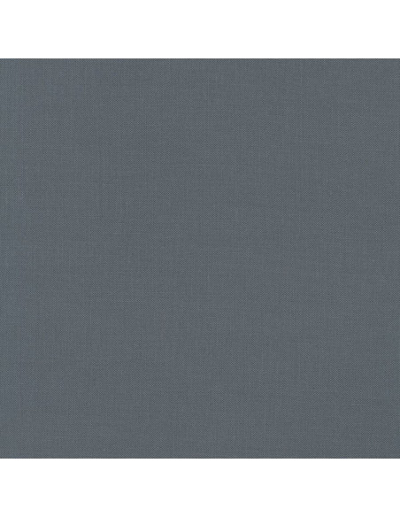 Tessuto cotone tinta unita patchwork Kona - Steel