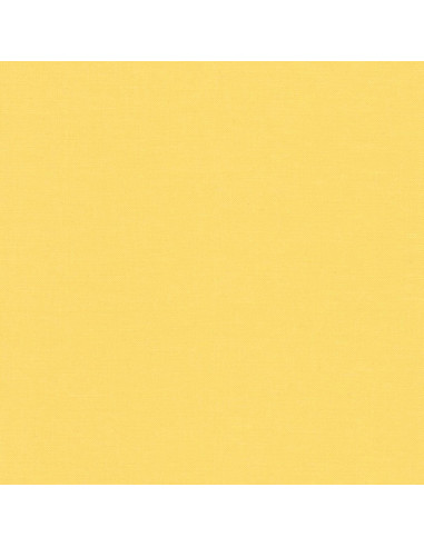 Tessuto cotone tinta unita patchwork Kona - Buttercup