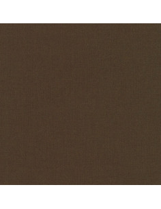 Tessuto cotone unito patchwork Kona - Cioccolato