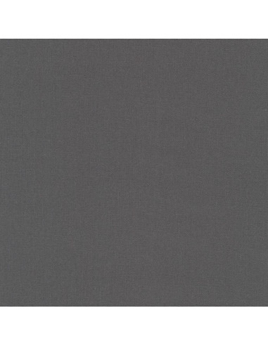 Tessuto cotone tinta unita patchwork Kona - Coal