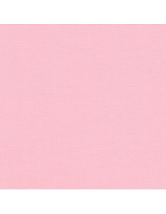 Tessuto cotone tinta unita patchwork Kona - Baby Pink
