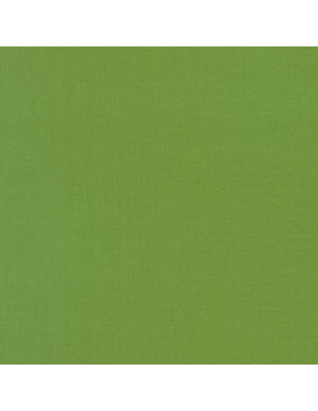 Tessuto cotone unito patchwork Kona - Verde Erba
