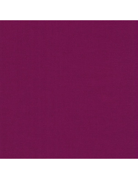Tessuto cotone tinta unita patchwork Kona - Berry