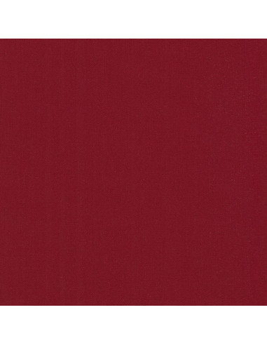 Tessuto cotone unito patchwork Kona - Crimson