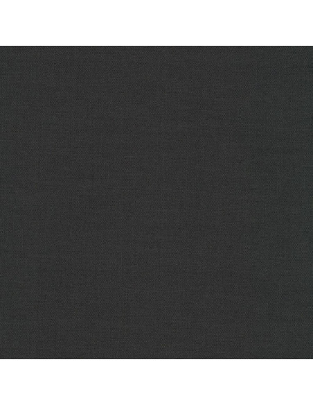 Tessuto cotone tinta unita patchwork Kona - Carbone