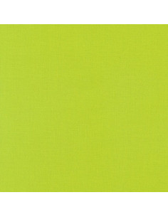 Tessuto cotone unito patchwork Kona - Chartreuse