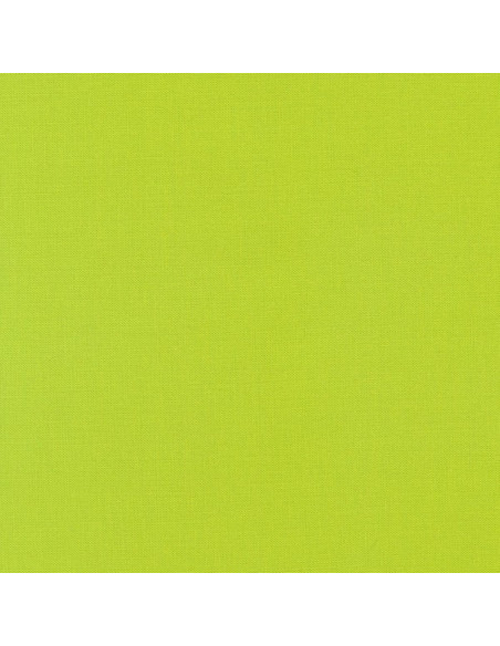 Tessuto cotone unito patchwork Kona - Chartreuse