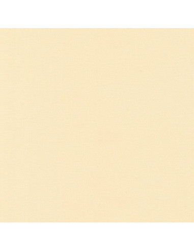Tessuto cotone tinta unita patchwork Kona - Eggshell