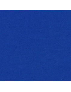 Tessuto cotone unito patchwork Kona - Ocean