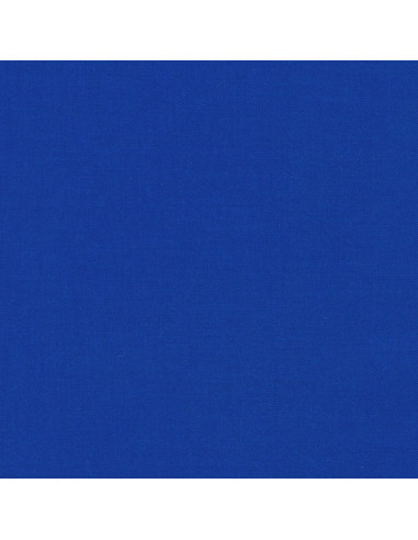 Tessuto cotone unito patchwork Kona - Ocean
