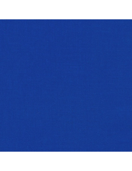 Tessuto cotone unito patchwork Kona - Ocean