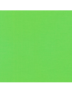 Tessuto cotone tinta unita patchwork Kona - Sour Apple