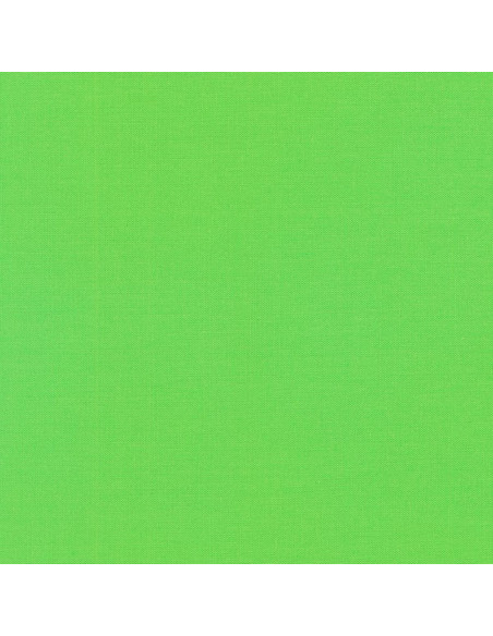 Tessuto cotone tinta unita patchwork Kona - Sour Apple