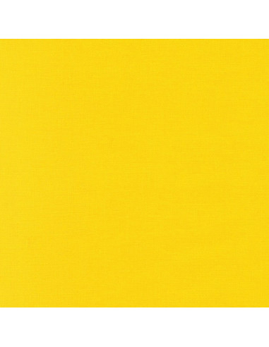 Tessuto cotone tinta unita patchwork Kona - Citrus