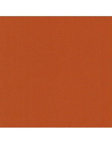 Tessuto cotone unito patchwork Kona - Spice