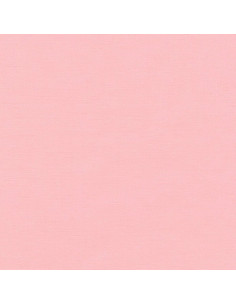 Tessuto cotone tinta unita patchwork Kona - Rosa