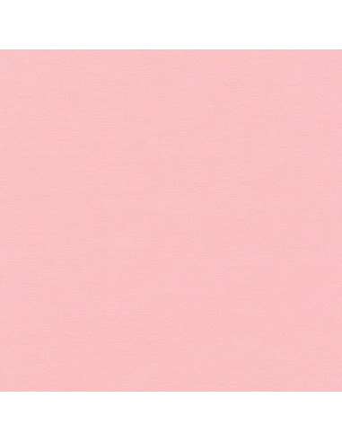 Tessuto cotone tinta unita patchwork Kona - Rosa