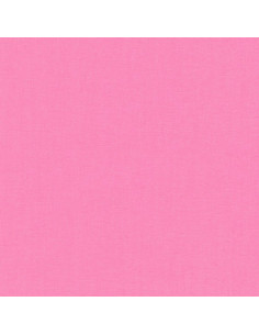 Tessuto di cotone unito patchwork Kona - Candy Pink