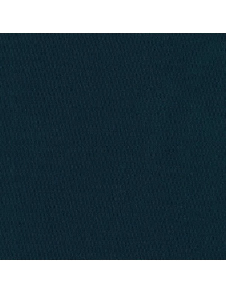 Tessuto cotone tinta unita patchwork Kona - Indigo
