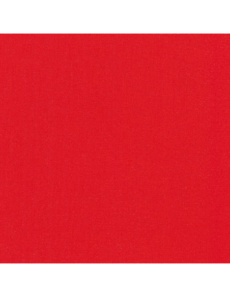Tessuto cotone tinta unita patchwork Kona - Poppy