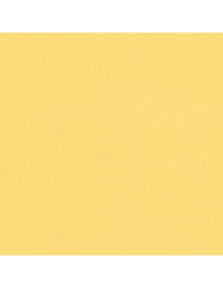 Tessuto cotone tinta unita patchwork Kona - Lemon