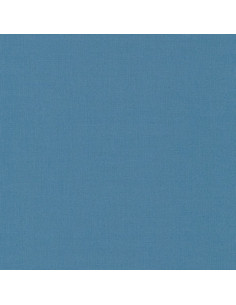 Tessuto cotone tinta unita patchwork Kona - Delft