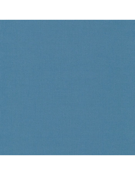 Tessuto cotone tinta unita patchwork Kona - Delft
