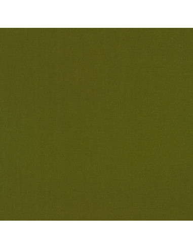 Tessuto cotone unito patchwork Kona - Avocado