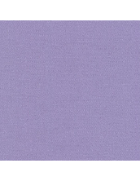 Tessuto cotone tinta unita patchwork Kona - Lavanda