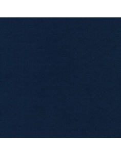 Tessuto cotone tinta unita patchwork Kona - Nautical