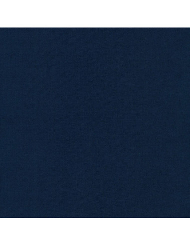 Tessuto cotone tinta unita patchwork Kona - Nautical