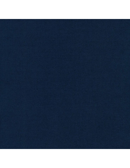 Tessuto cotone tinta unita patchwork Kona - Nautical
