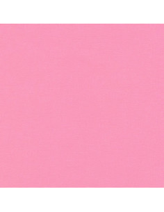 Tessuto cotone unito patchwork Kona - Carnation