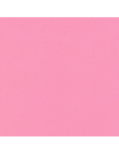 Tessuto cotone unito patchwork Kona - Carnation