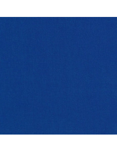 Tessuto cotone tinta unita patchwork Kona - Blu marino