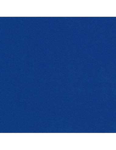 Tessuto cotone tinta unita patchwork Kona - Blu marino