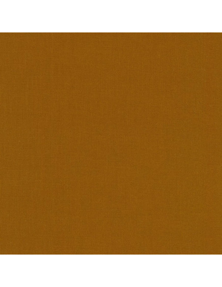 Tessuto cotone unito patchwork Kona - Roasted Pecan