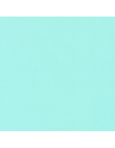 Tessuto cotone tinta unita patchwork Kona - Aqua