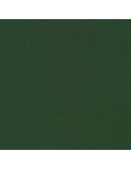 Tessuto cotone tinta unita patchwork Kona - Hunter Green