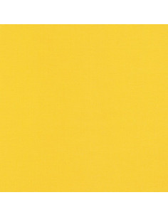 Tessuto cotone tinta unita patchwork Kona - Canary
